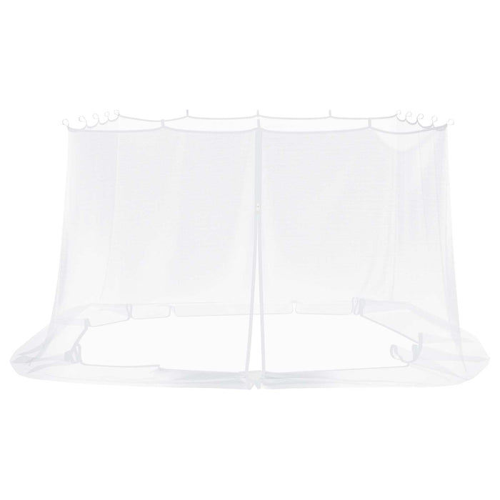 Plasă de țânțari pentru foișor 220 mesh Alb 3,6 x 3 x 2 cm WALTI