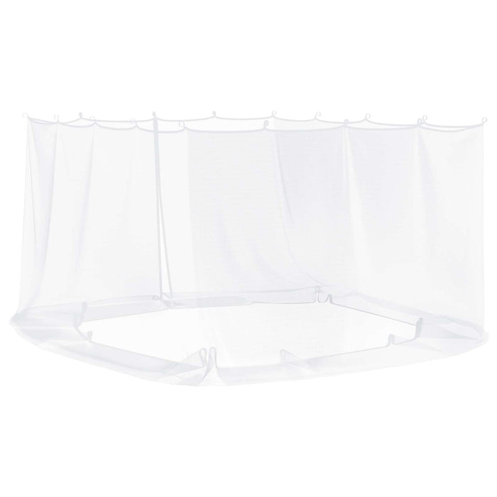 Plasă de țânțari pentru foișor 220 mesh Alb 4 x 3 x 2 cm WALTI