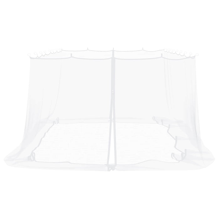 Plasă de țânțari pentru foișor 220 mesh Alb 6 x 3 x 2 m WALTI