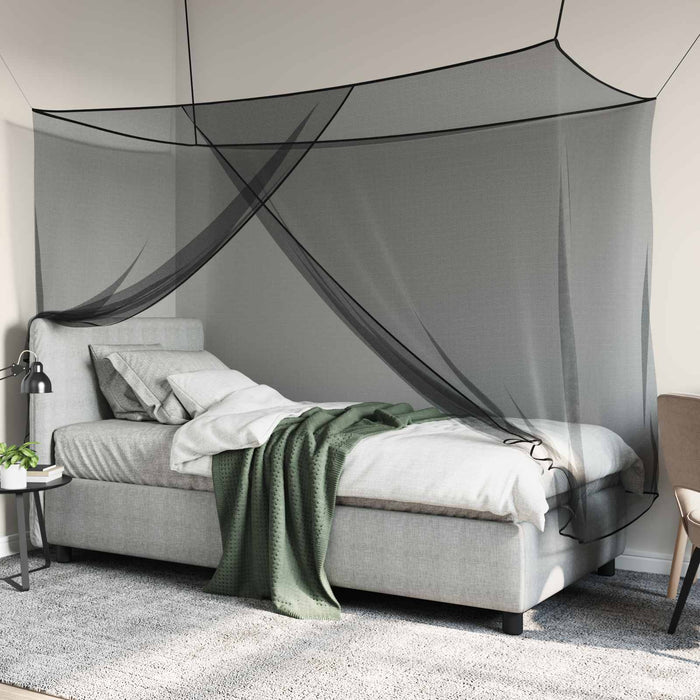 Plasă antiinsecte pentru pat 156 plasă Negru 220 x 100 x 150 cm WALTI