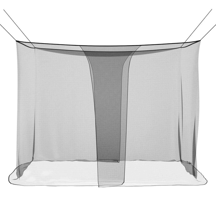 Plasă antiinsecte pentru pat 156 plasă 3 pcs Negru Poliester WALTI
