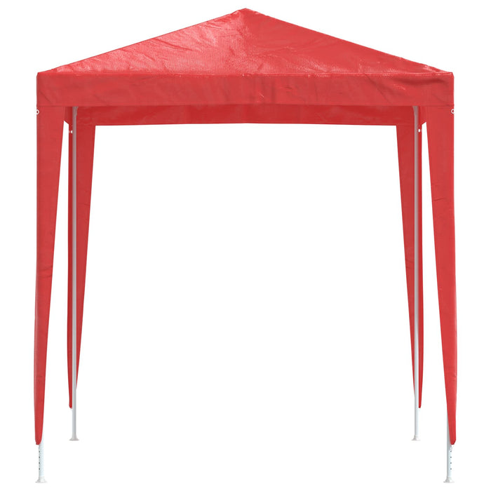 Cort pentru Petreceri 200 x 200 x 240 cm Roșu PE și oțel - WALTI WALTI