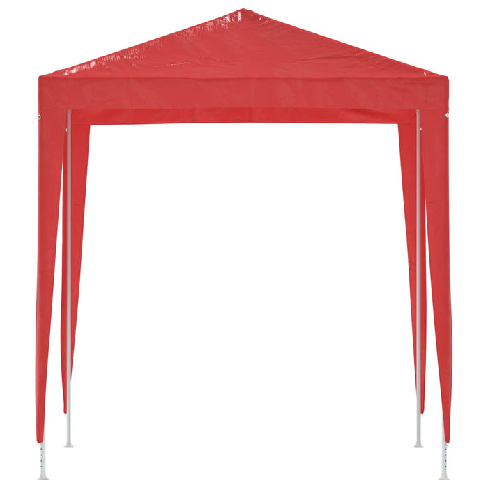 Cort pentru Petreceri 200 x 200 x 240 cm Roșu PE și oțel - WALTI WALTI