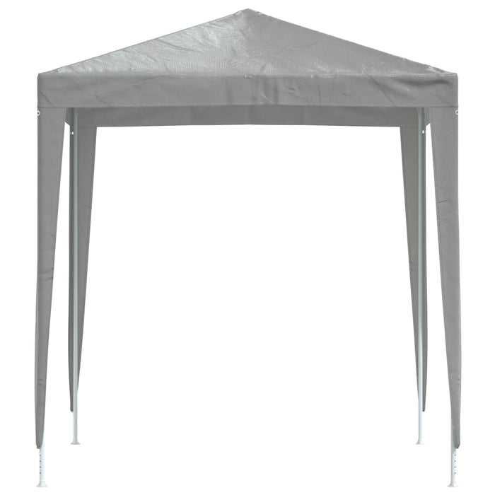 Cort pentru Petreceri 200 x 200 x 240 cm Gri deschis PE și oțel - WALTI WALTI