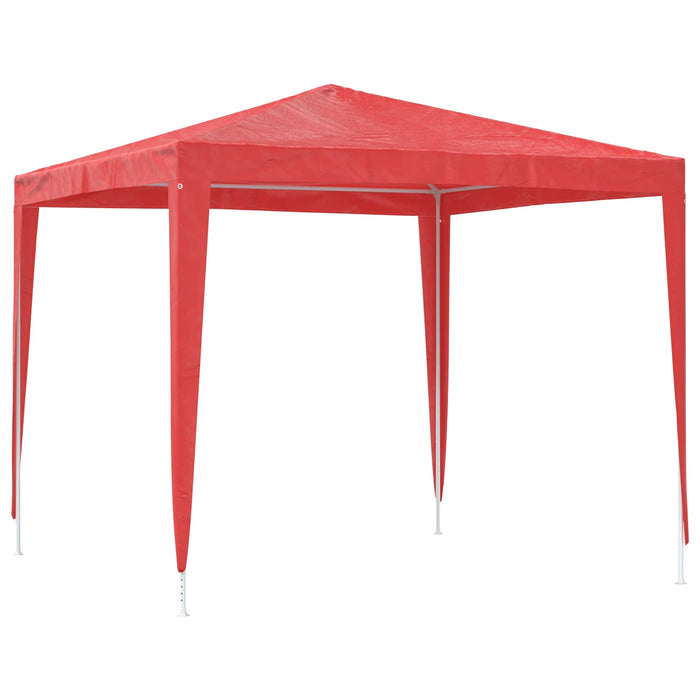Cort pentru Petreceri 250 x 250 x 240 cm Roșu PE și oțel - WALTI WALTI