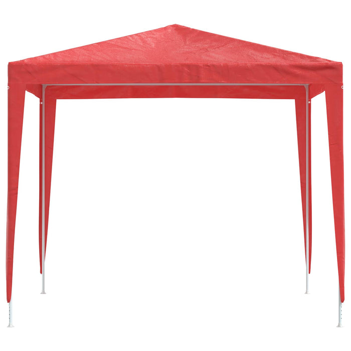 Cort pentru Petreceri 250 x 250 x 240 cm Roșu PE și oțel - WALTI WALTI