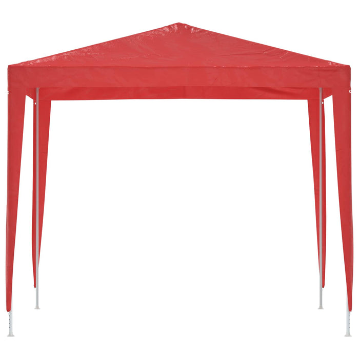 Cort pentru Petreceri 250 x 250 x 240 cm Roșu PE și oțel - WALTI WALTI