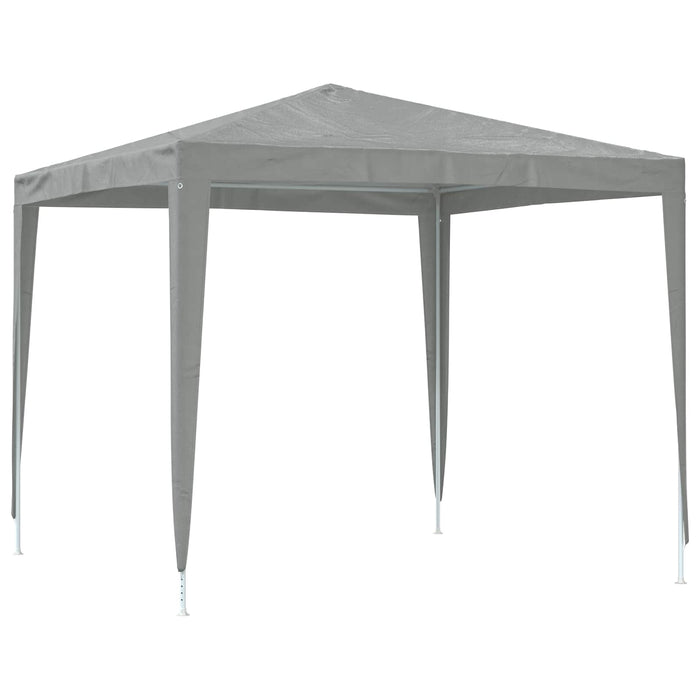 Cort pentru Petreceri 250 x 250 x 240 cm Gri deschis PE și oțel - WALTI WALTI