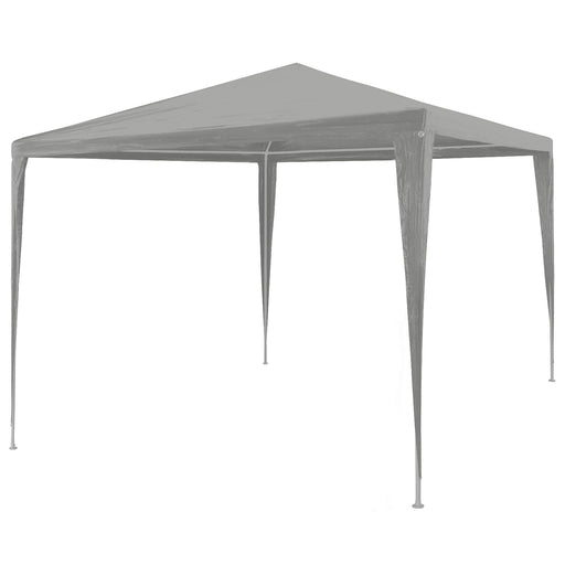 Cort pentru Petreceri Gri deschis 300 x 300 x 255 cm PE și oțel - WALTI WALTI