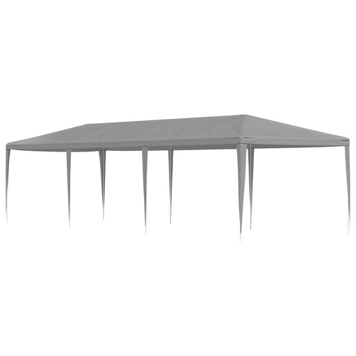 Cort pentru Petreceri Gri deschis 900 x 300 x 255 cm PE și oțel - WALTI WALTI