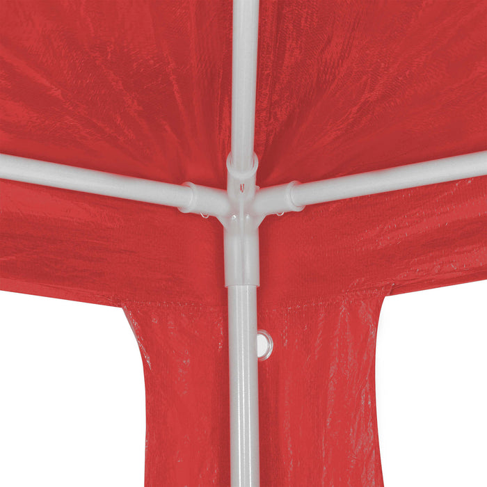 Cort pentru Petreceri Roșu 1200 x 300 x 255 cm PE și oțel - WALTI WALTI