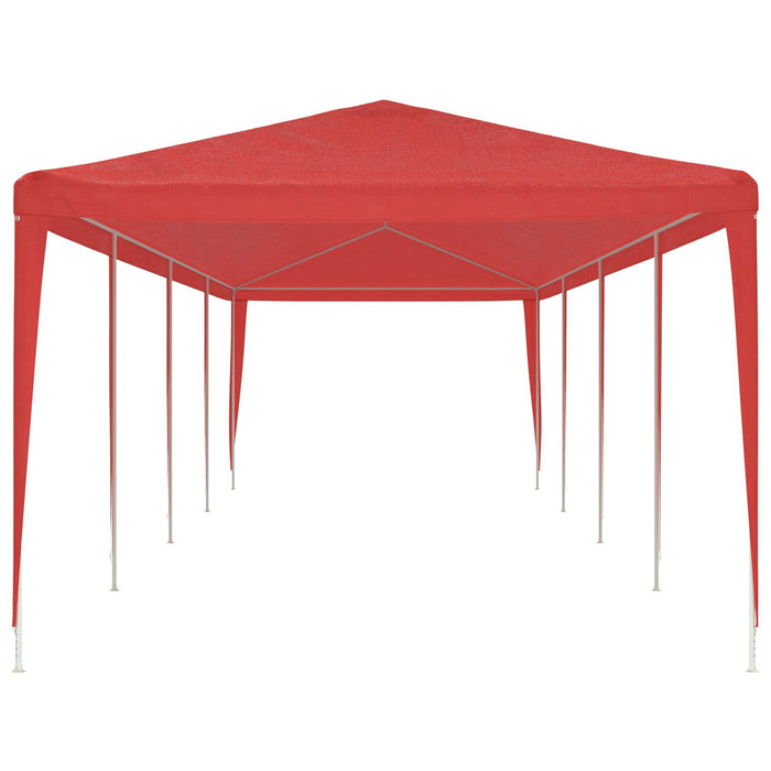 Cort pentru Petreceri Roșu 1200 x 300 x 255 cm PE și oțel - WALTI WALTI