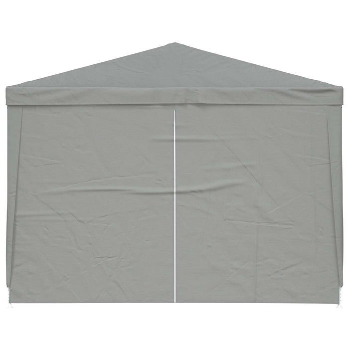 Cort pentru Petreceri 300 x 300 x 255 cm Gri deschis PE și oțel - WALTI WALTI