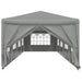 Cort pentru Petreceri 1200 x 300 x 255 cm Gri deschis - WALTI WALTI