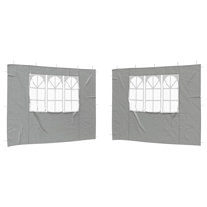 Perete lateral pentru cort de petrecere 2 pcs 300 x 195 cm - WALTI WALTI