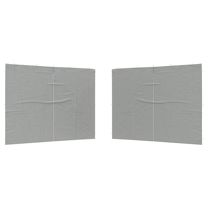 Perete lateral pentru cort de petrecere 2 pcs Gri deschis - WALTI WALTI