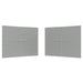Perete lateral pentru cort de petrecere 2 pcs Gri deschis - WALTI WALTI