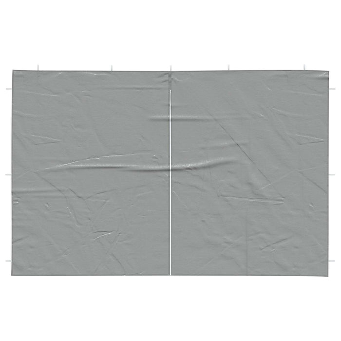 Perete lateral pentru cort de petrecere 2 pcs Gri deschis - WALTI WALTI
