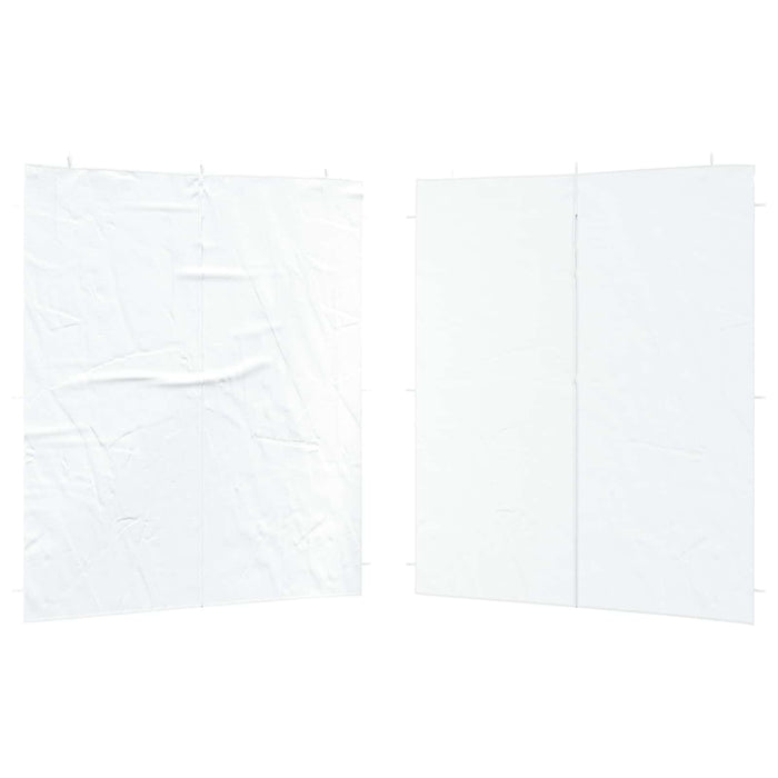 Perete lateral pentru cort de petrecere 2 pcs Alb 200 x 195 cm - WALTI WALTI