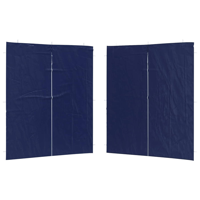 Perete lateral pentru cort de petrecere 2 pcs albastru - WALTI WALTI