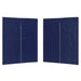 Perete lateral pentru cort de petrecere 2 pcs albastru - WALTI WALTI