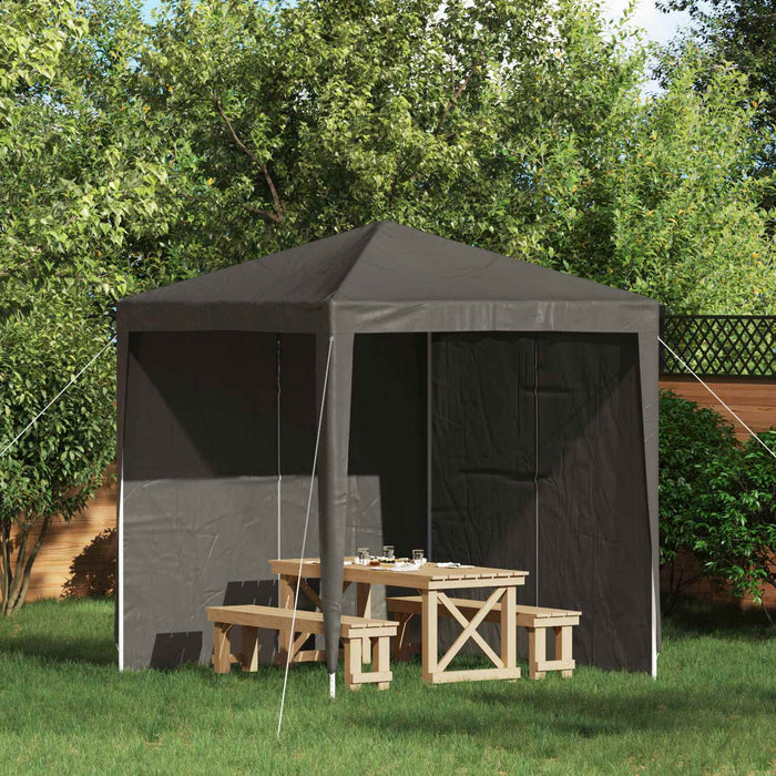 Perete lateral pentru cort de petrecere 2 pcs Antracit - WALTI WALTI