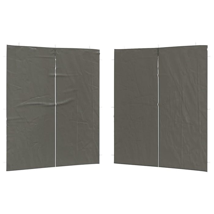 Perete lateral pentru cort de petrecere 2 pcs Antracit - WALTI WALTI
