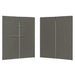 Perete lateral pentru cort de petrecere 2 pcs Antracit - WALTI WALTI