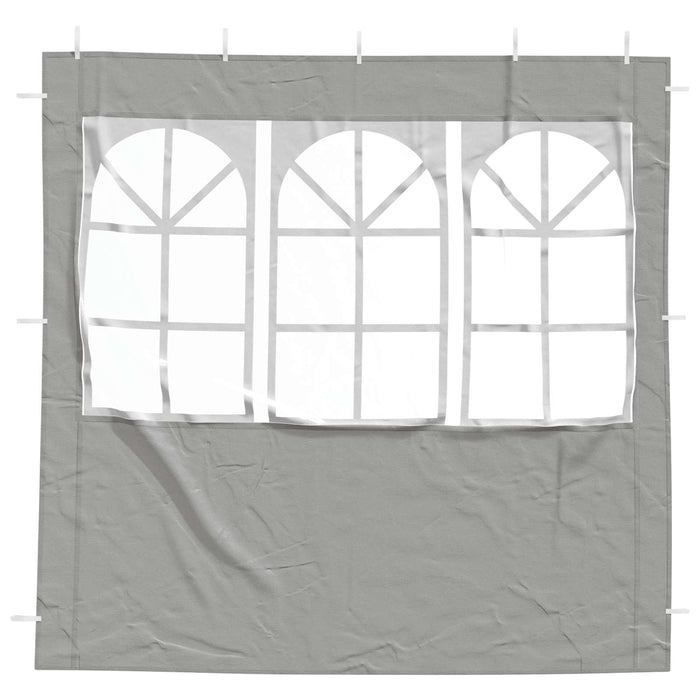 Perete lateral pentru cort de petrecere 2 pcs 200 x 195 cm - WALTI WALTI