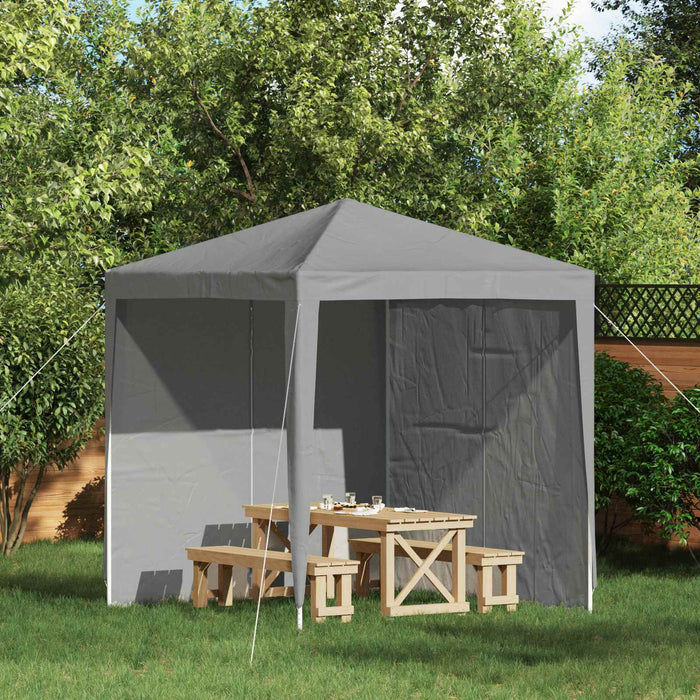 Perete lateral pentru cort de petrecere 2 pcs Gri deschis - WALTI WALTI