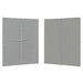 Perete lateral pentru cort de petrecere 2 pcs Gri deschis - WALTI WALTI