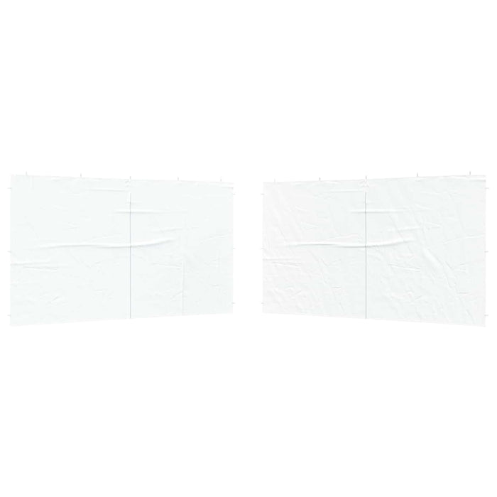 Perete lateral pentru cort de petrecere 2 pcs Alb 400 x 195 cm - WALTI WALTI