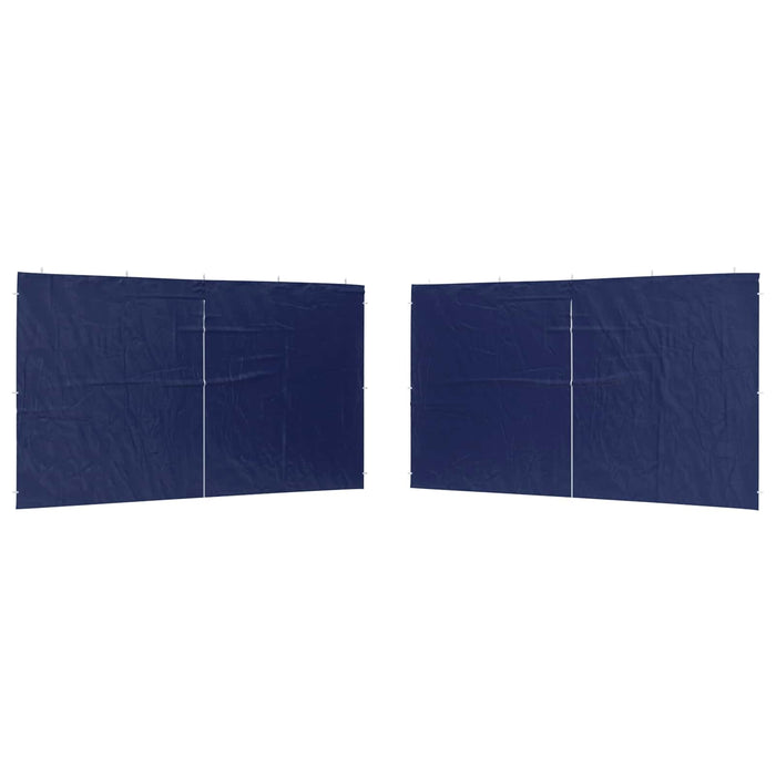 Perete lateral pentru cort de petrecere 2 pcs albastru - WALTI WALTI