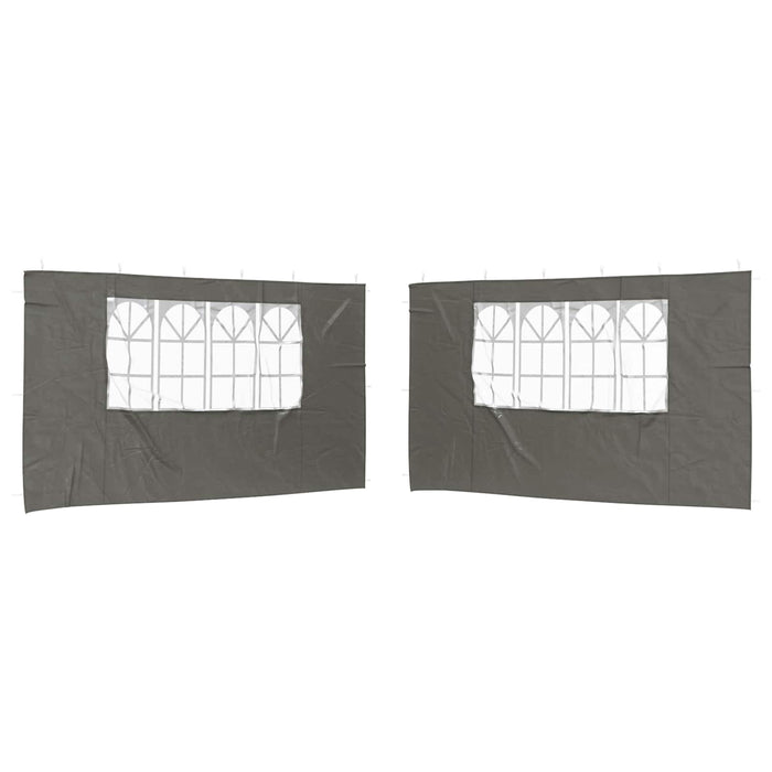 Perete lateral pentru cort de petrecere 2 pcs 400 x 195 cm - WALTI WALTI