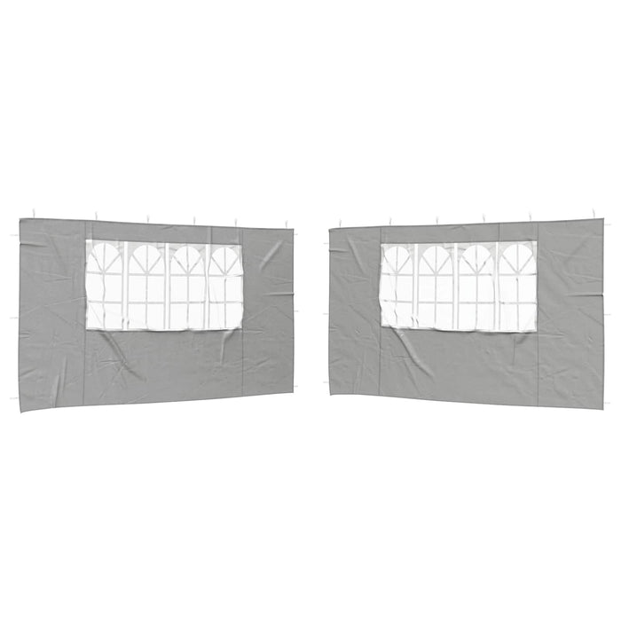 Perete lateral pentru cort de petrecere 2 pcs 400 x 195 cm - WALTI WALTI