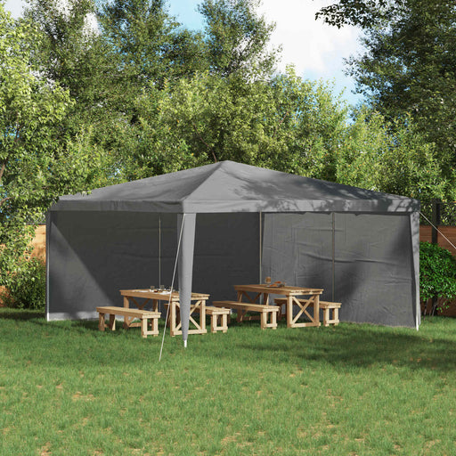 Perete lateral pentru cort de petrecere 2 pcs Gri deschis - WALTI WALTI