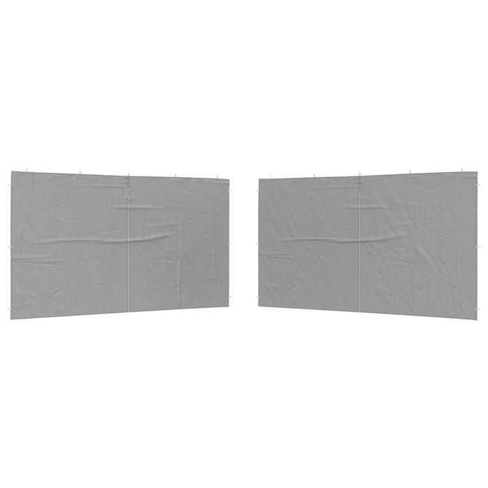 Perete lateral pentru cort de petrecere 2 pcs Gri deschis - WALTI WALTI