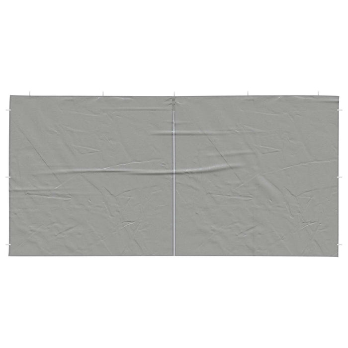 Perete lateral pentru cort de petrecere 2 pcs Gri deschis - WALTI WALTI