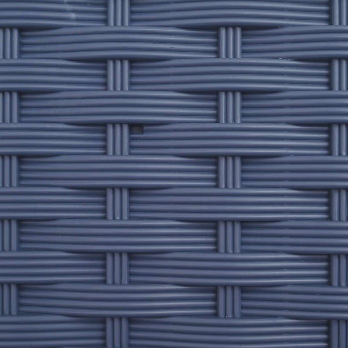 Pat Ridicat cu Trellis și Acoperiș Gri 124 x 40 x 123 cm PP WALTI