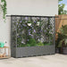 Pat Ridicat cu Trellis și Acoperiș Gri deschis PP - WALTI WALTI