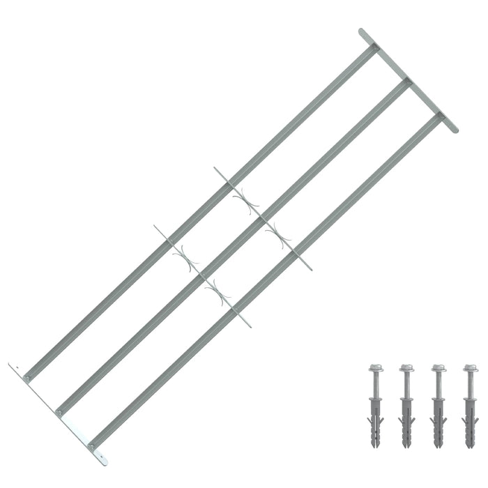 Grilaj de Securitate pentru Feronerie cu 3 Bare Încuiate 3 pcs WALTI