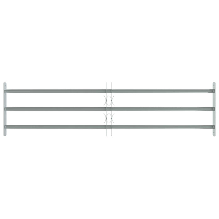 Grilaj de Securitate pentru Feronerie cu 3 Bare Încuiate 3 pcs WALTI