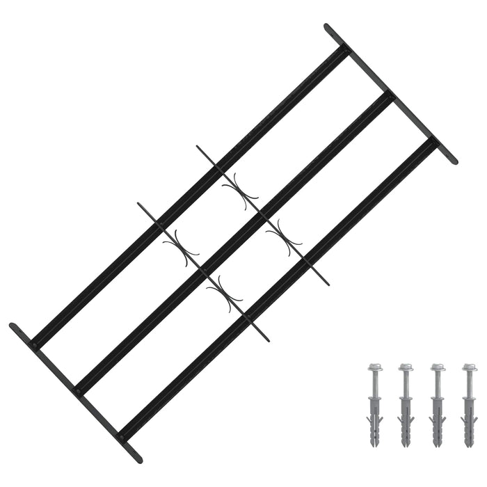 Grilaj de Securitate pentru Feronerie cu 3 Bare Încuiate 3 pcs WALTI