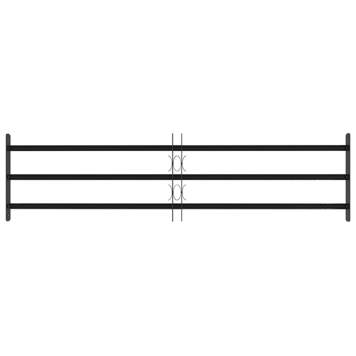 Grilaj de Securitate pentru Feronerie cu 3 Bare Încuiate 3 pcs - WALTI WALTI