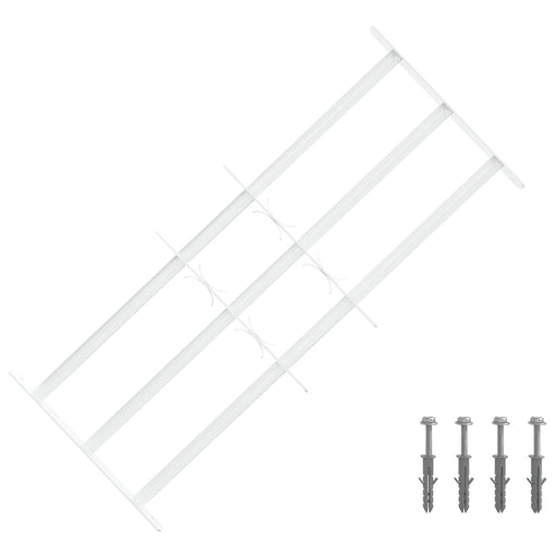 Grilaj de Securitate pentru Feronerie cu 3 Bare Încuiate 3 pcs - WALTI WALTI