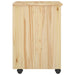 Cabinet mobil cu roata Maro 34 x 39 x 56 cm Lemn masiv de pin - WALTI WALTI
