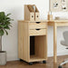 Cabinet mobil cu roata Maro 34 x 39 x 65,5 cm Lemn masiv de pin - WALTI WALTI