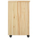 Cabinet mobil cu roata Maro 34 x 39 x 65,5 cm Lemn masiv de pin - WALTI WALTI