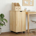 Cabinet mobil cu roata Maro 34 x 39 x 65,5 cm Lemn de pin masiv - WALTI WALTI