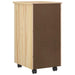 Cabinet mobil cu roata Maro 34 x 39 x 65,5 cm Lemn de pin masiv - WALTI WALTI